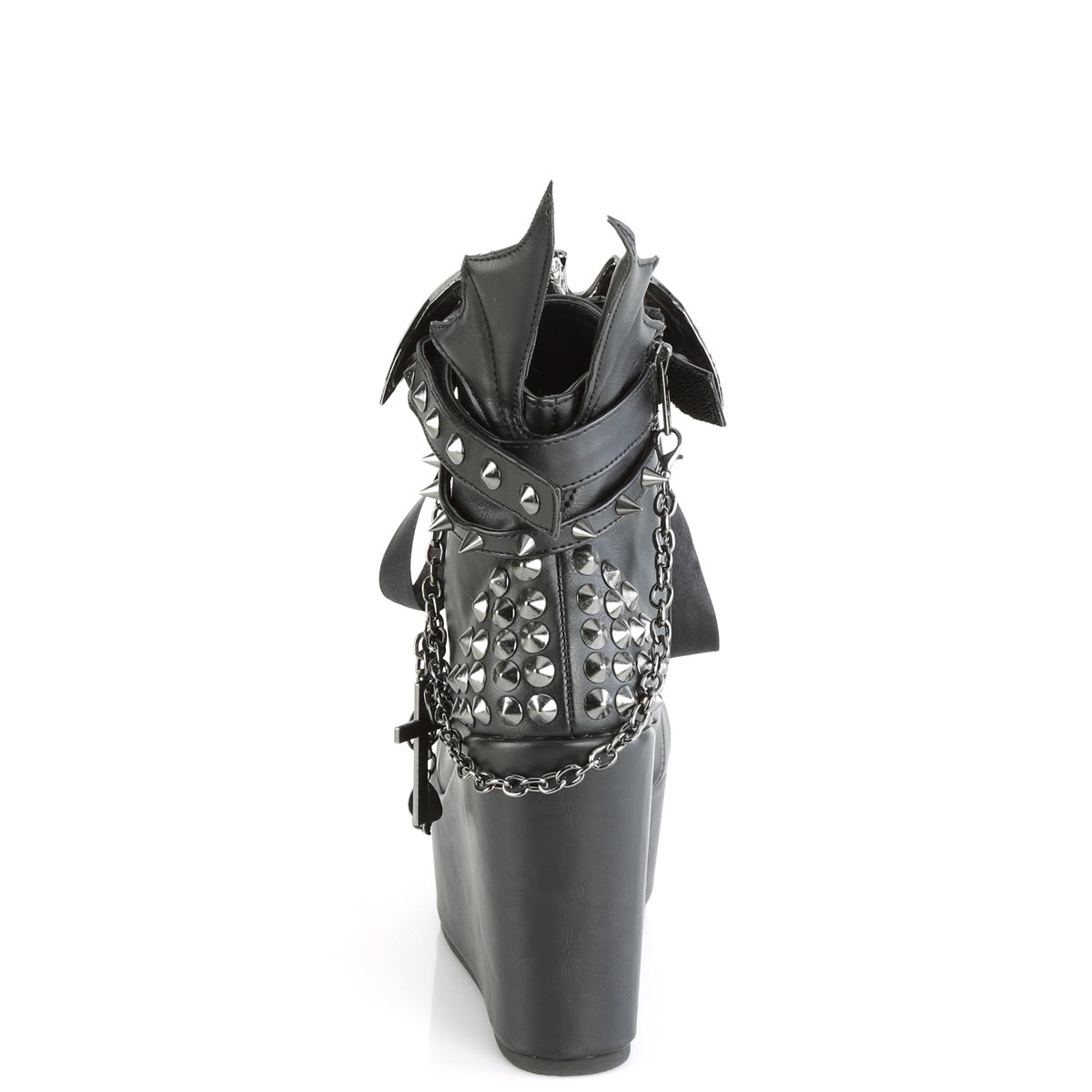 DemoniaCult Stiefeletten POISON-107 BLK Vegan Leder