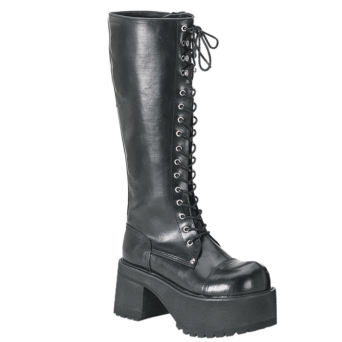 DemoniaCult Herrenstiefel RANGER-302 BLK Vegan Leder