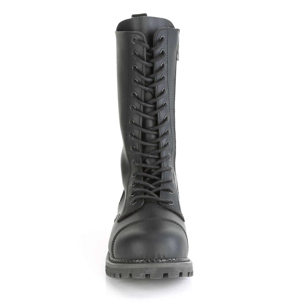 DemoniaCult Herrenstiefel RIOT-14 BLK Vegan Leder