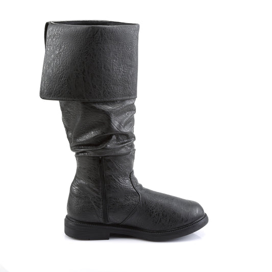 Funtasma Herrenstiefel ROBINHOOD-100 BLK Distressed PU