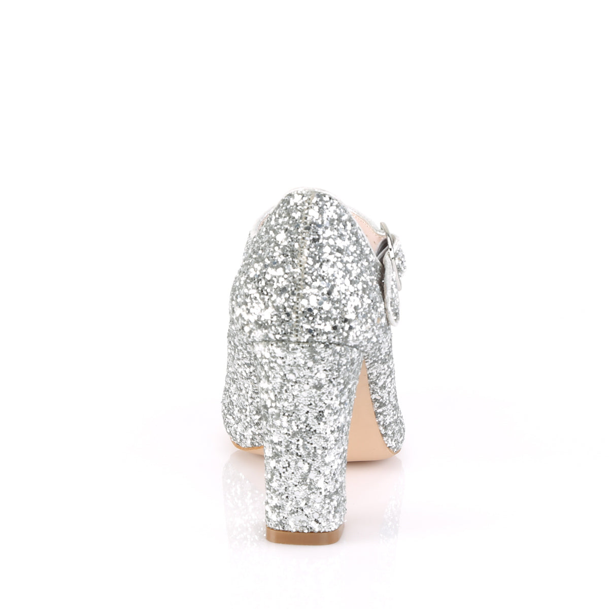 Fabulicious Womens Pumps SABRINA-07 Slv Glitter