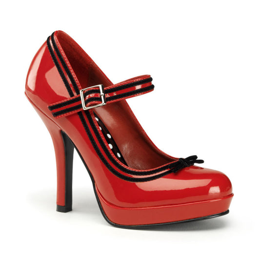 Pin Up Couture Frauenpumpen SECRET-15 Red Pat.
