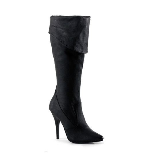 Pleaser Frauenstiefel SEDUCE-2013 BLK Leder (p)