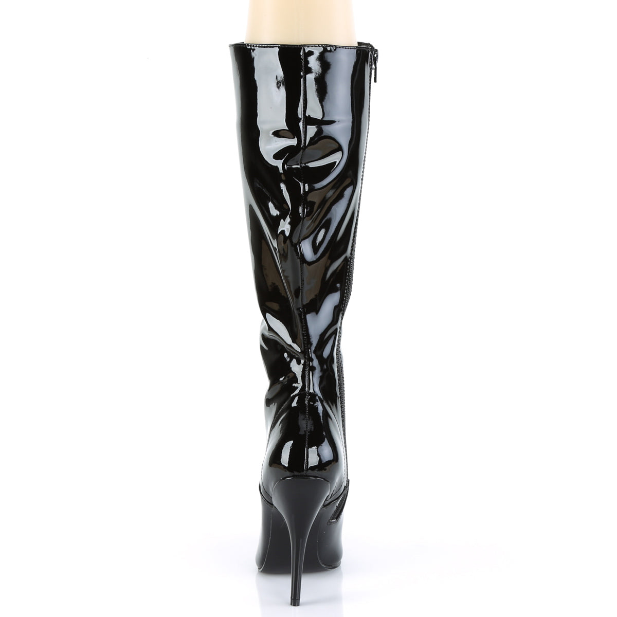 Pleaser Womens Boots. SEDUCE-2020 BLK Pat.