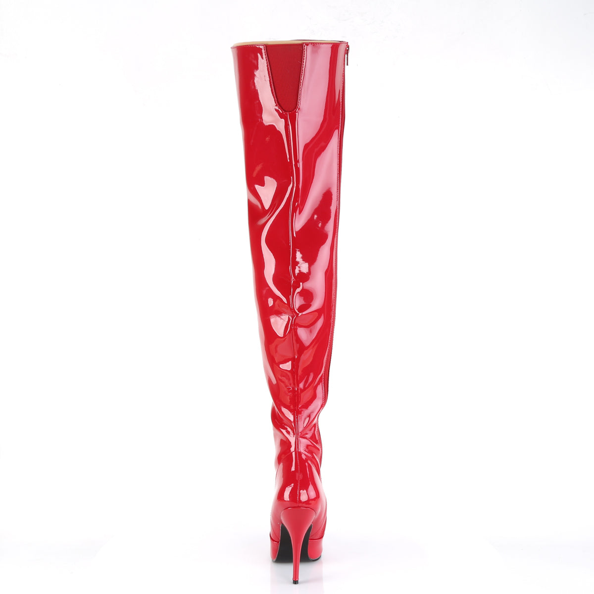 Pleaser Womens Boots. SEDUCE-3010 Red Pat.