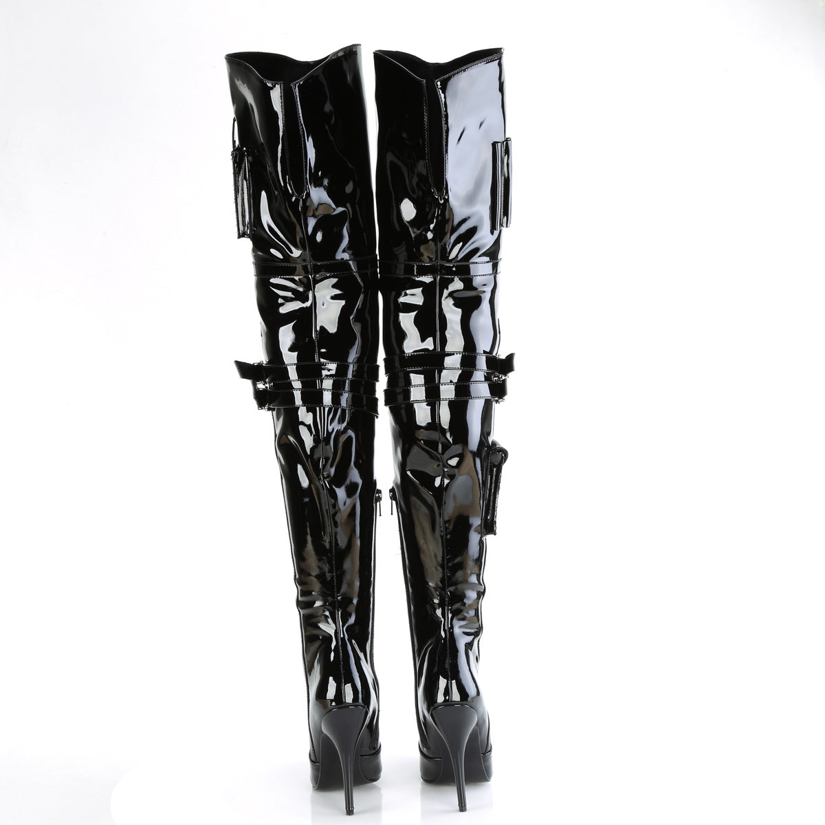 Pleaser Stiefel SEDUCE-3019 Blk Pat