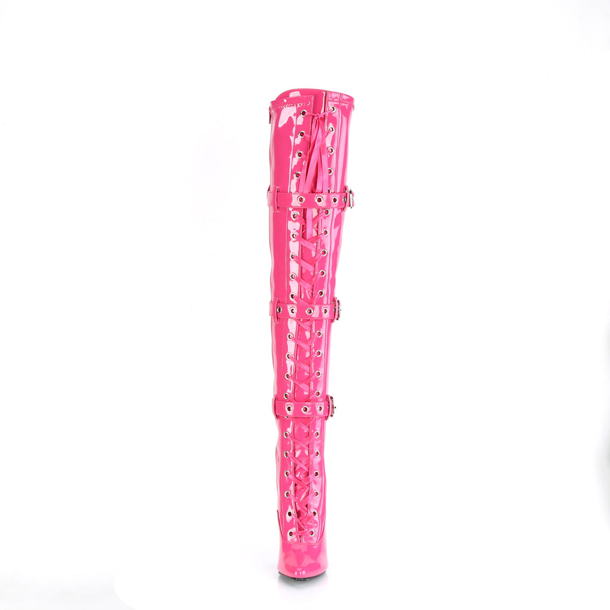 Pleaser Womens Boots. SEDUCE-3028 H. Pink Str. Klopfen
