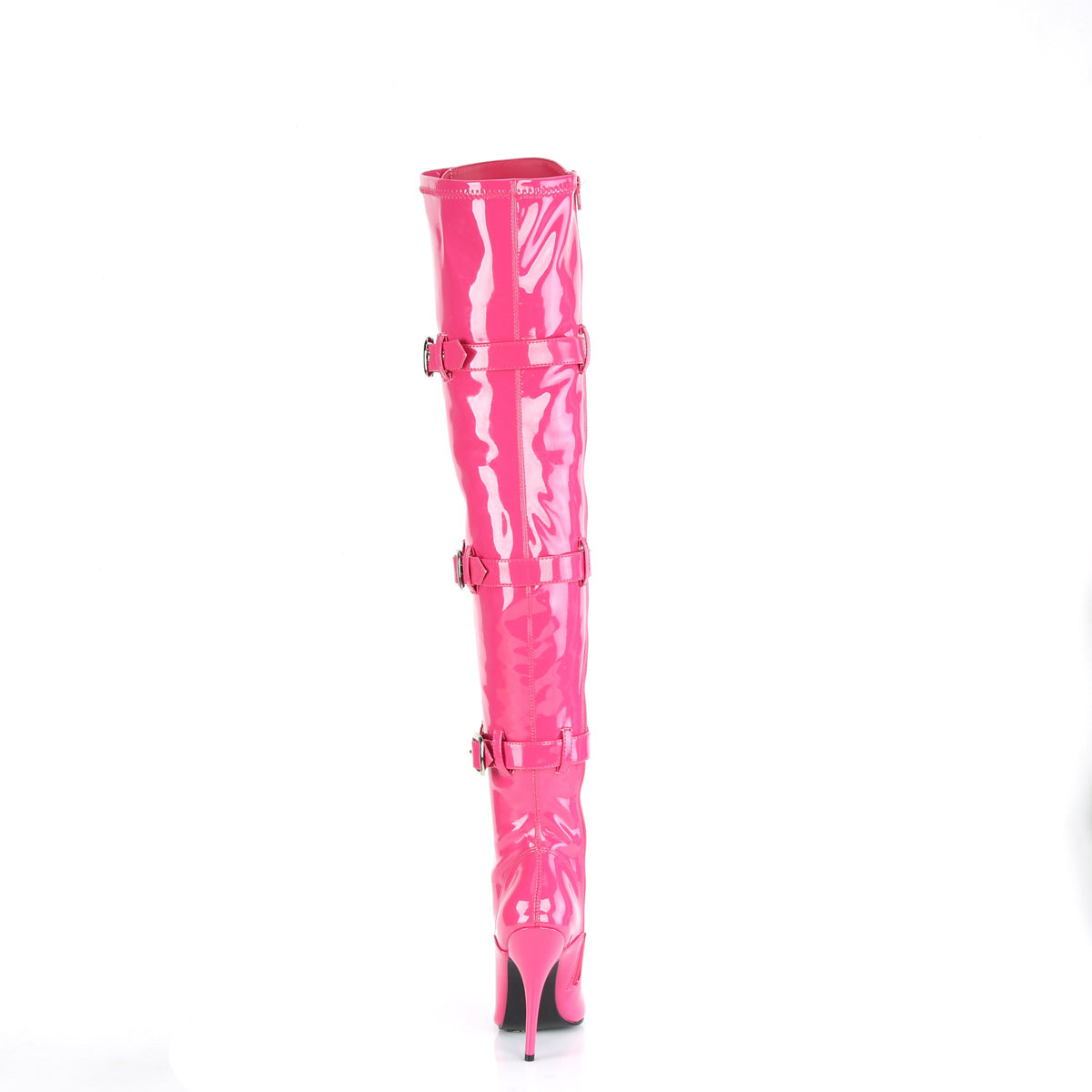 Pleaser Womens Boots. SEDUCE-3028 H. Pink Str. Klopfen
