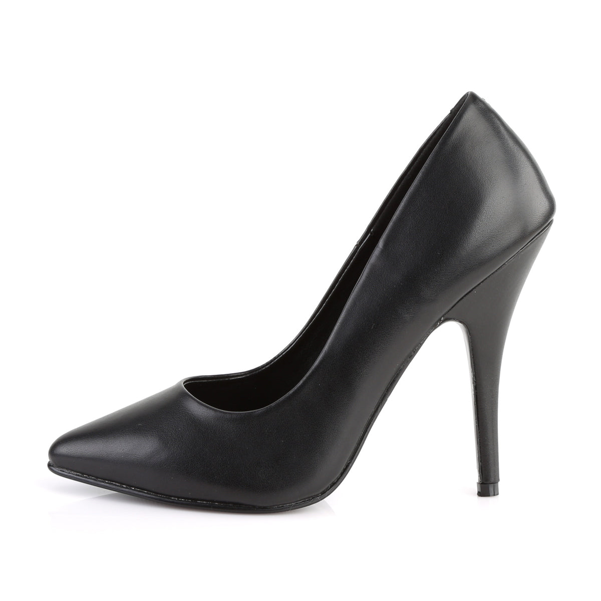 Pleaser Frauenpumpen SEDUCE-420 BLK FAUX Leder