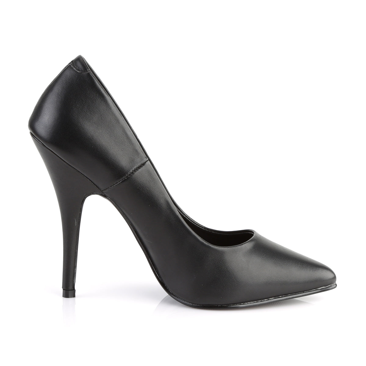 Pleaser Frauenpumpen SEDUCE-420 BLK FAUX Leder