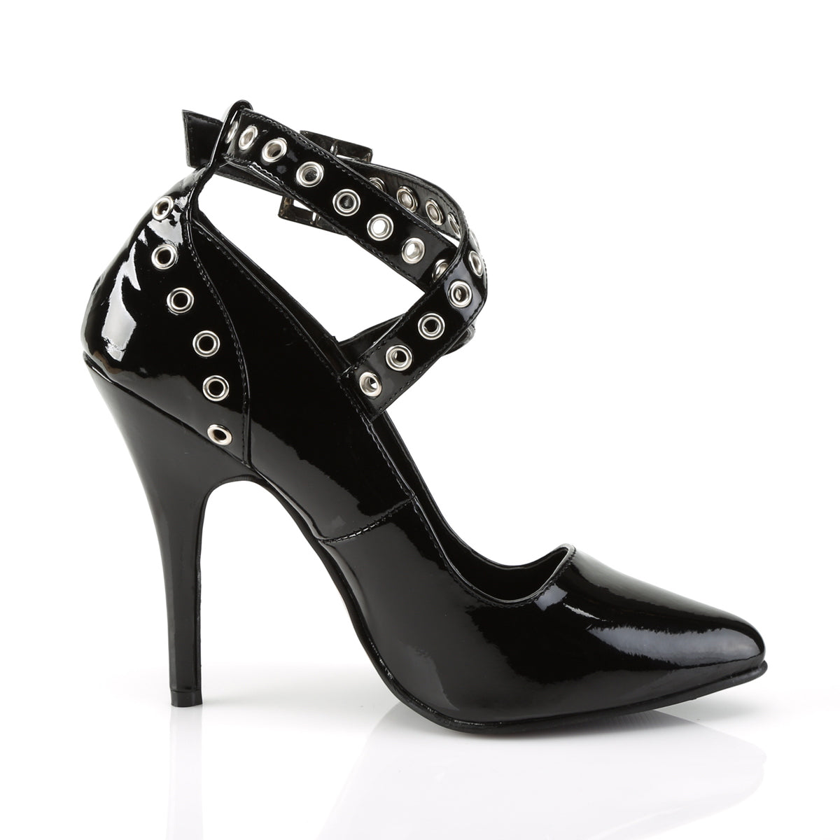 Pleaser Womens Pumps SEDUCE-443 Blk Pat