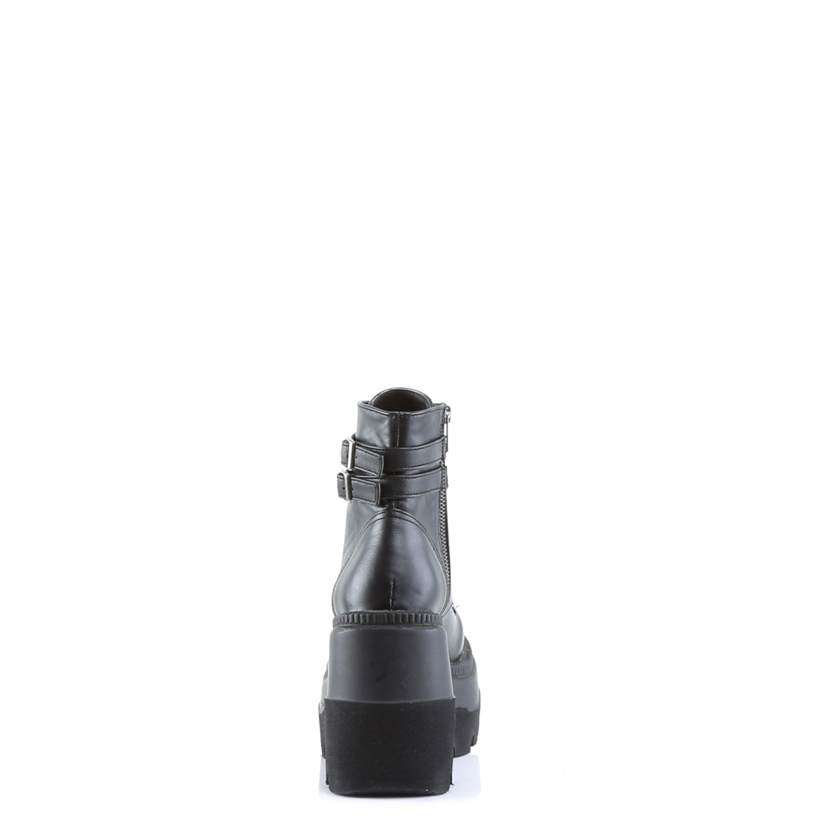 DemoniaCult Damenknöchelstiefel SHAKER-52 BLK Vegan Leder