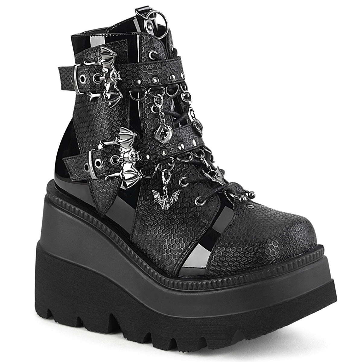 DemoniaCult SHAKER-66 BLK Vegan Leder