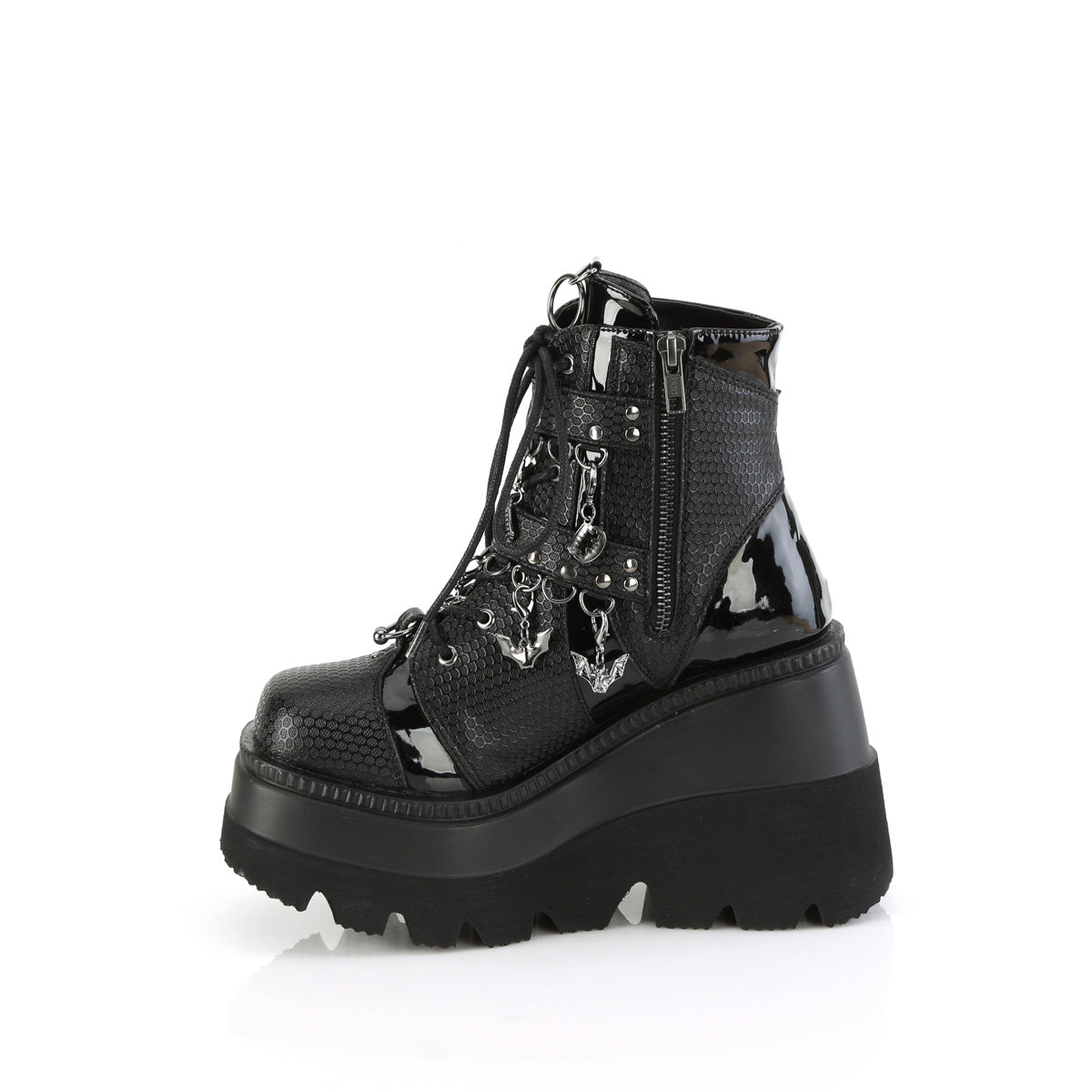 DemoniaCult SHAKER-66 BLK Vegan Leder