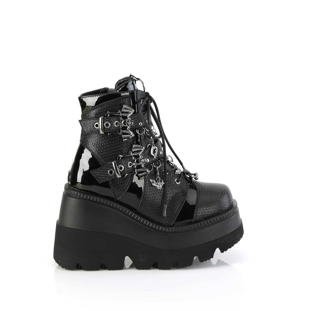 DemoniaCult SHAKER-66 BLK Vegan Leder