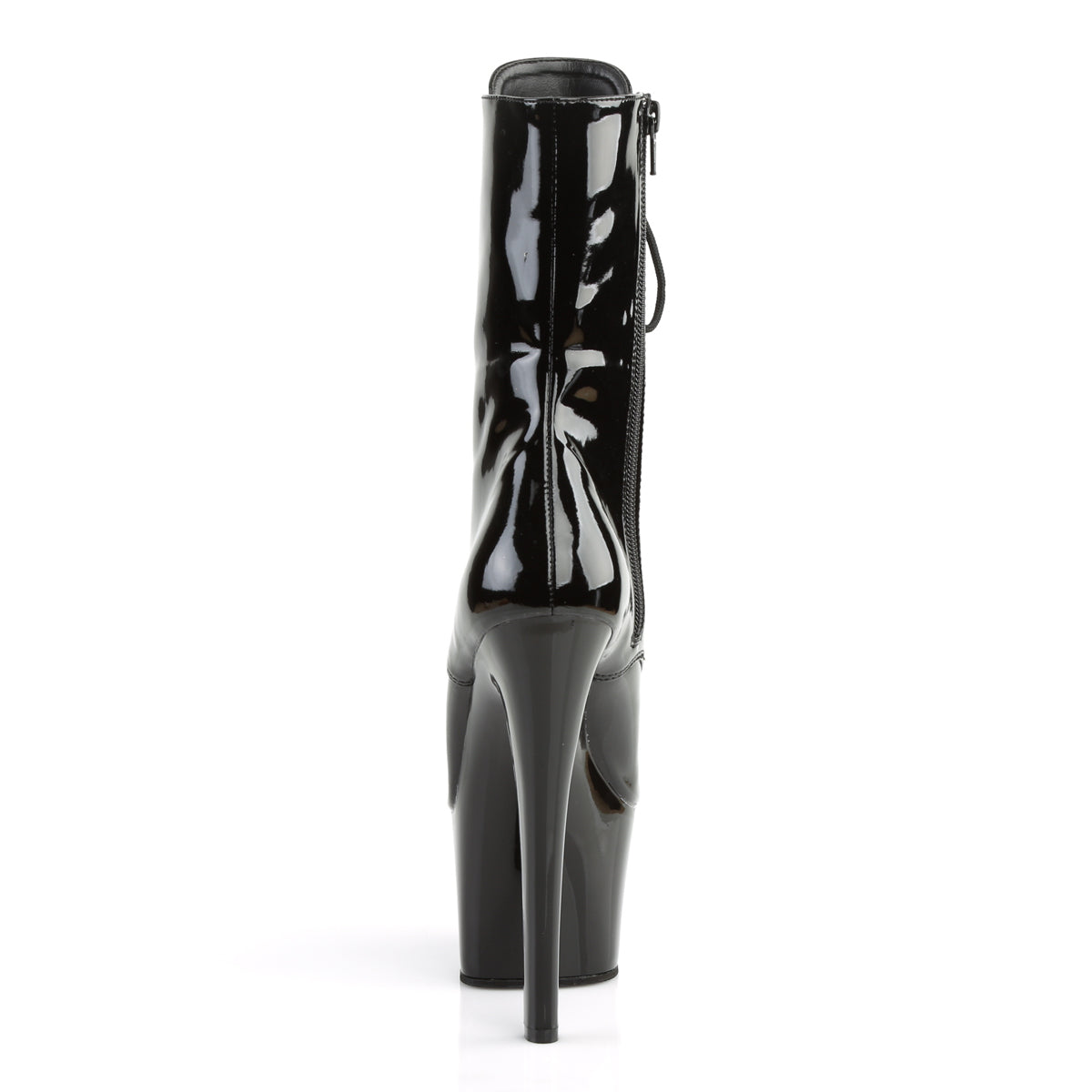 Pleaser Damen Knöchelstiefel SKY-1020 blk pat / black