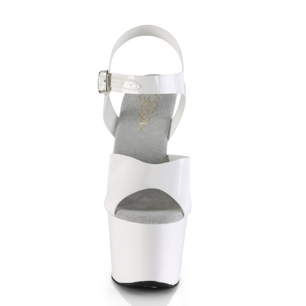 Pleaser Damen Sandalen SKY-308n WHT (GELLY-LIFE) TPU / WHT