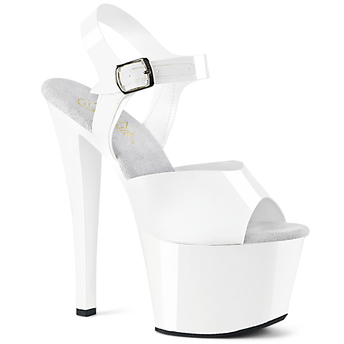 Pleaser Damen Sandalen SKY-308n WHT (GELLY-LIFE) TPU / WHT