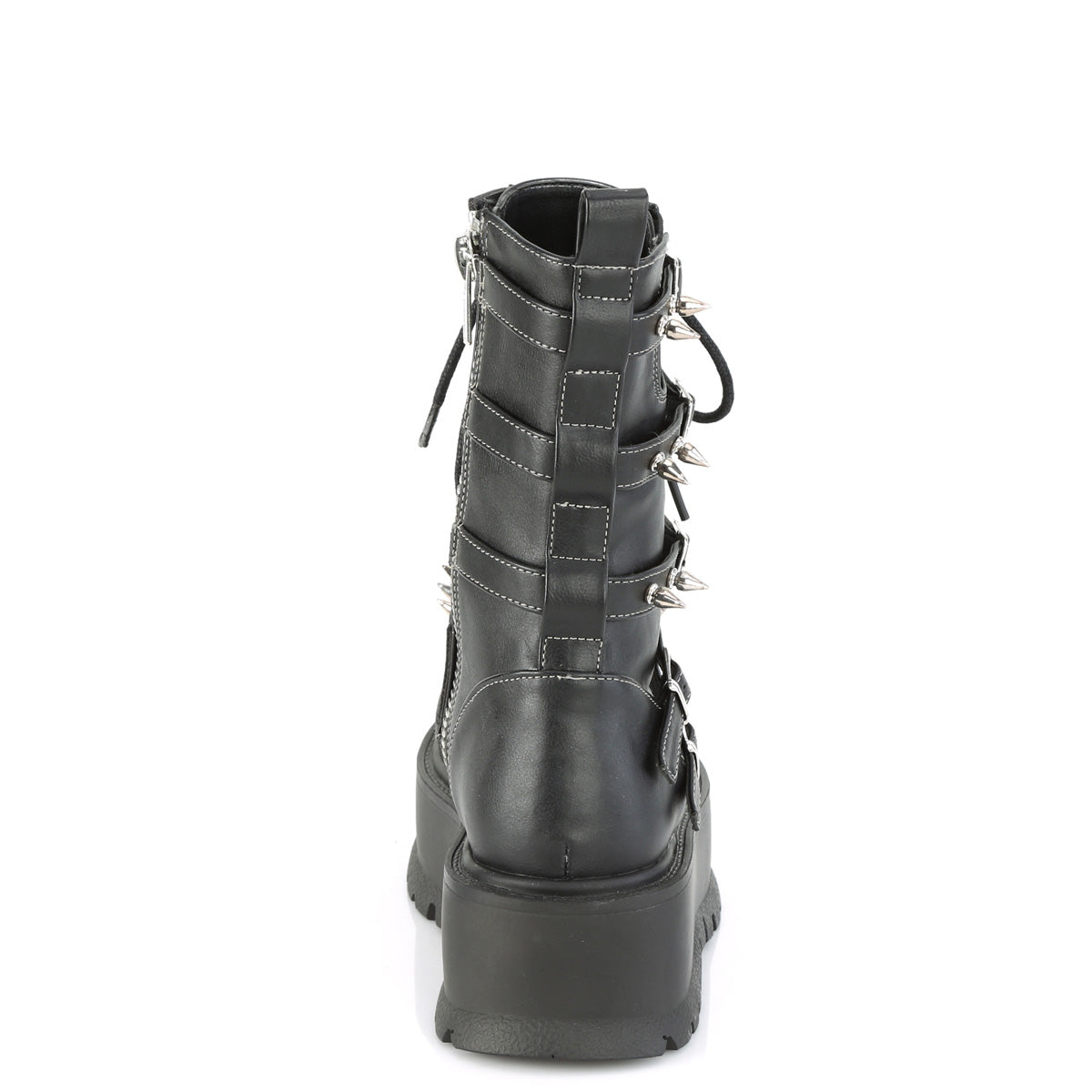 DemoniaCult Frauenstiefel SLACKER-165 BLK Vegan Leder