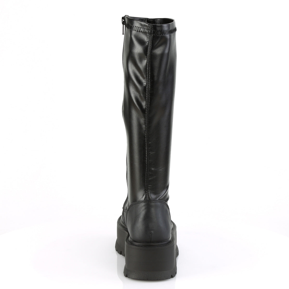 DemoniaCult Frauenstiefel SLACKER-200 blk str vegan Leder