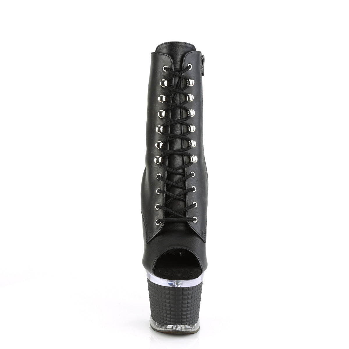 Pleaser Stiefeletten SPECTATOR-1021 BLK Faux Leder / CLR-BLK Matte