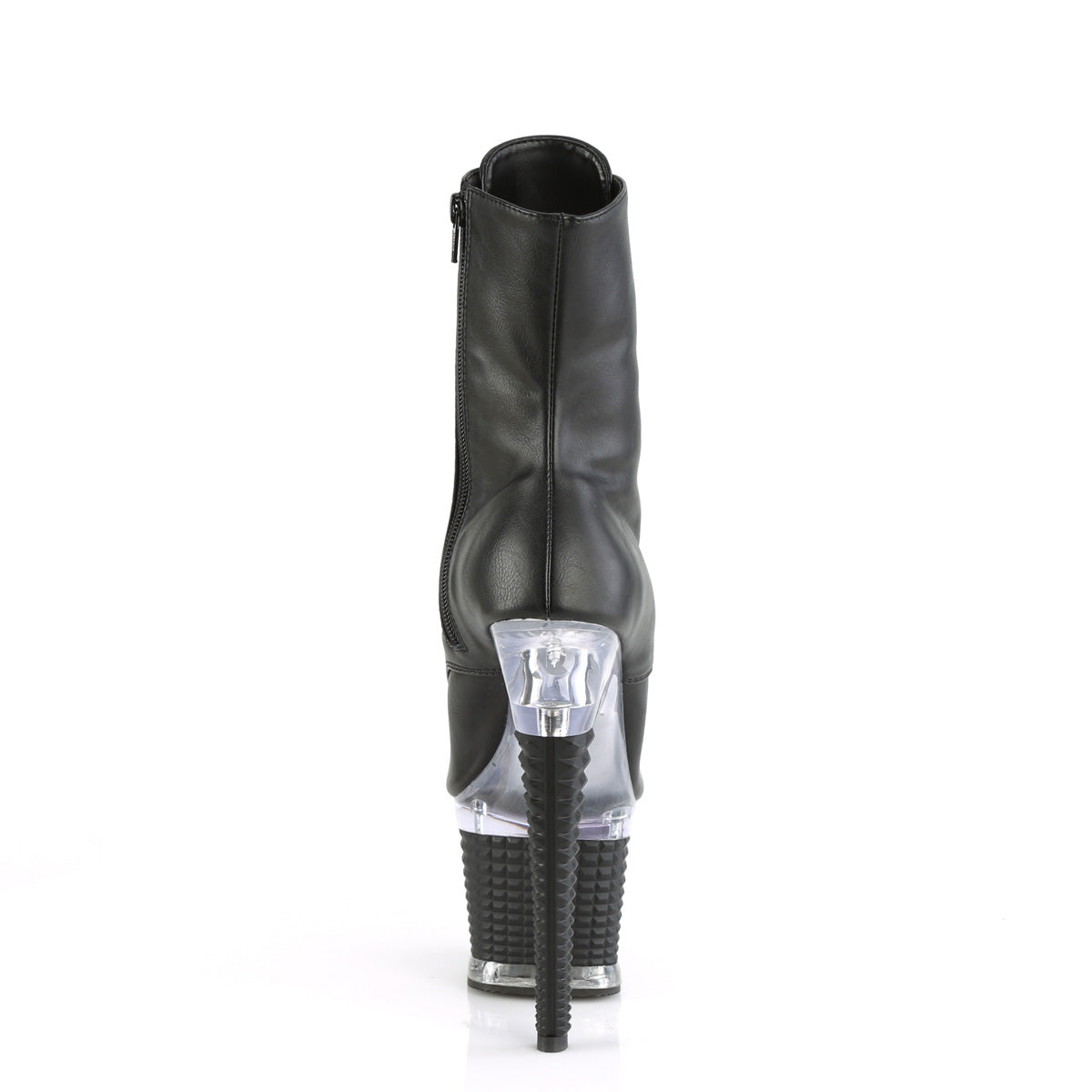 Pleaser Stiefeletten SPECTATOR-1021 BLK Faux Leder / CLR-BLK Matte
