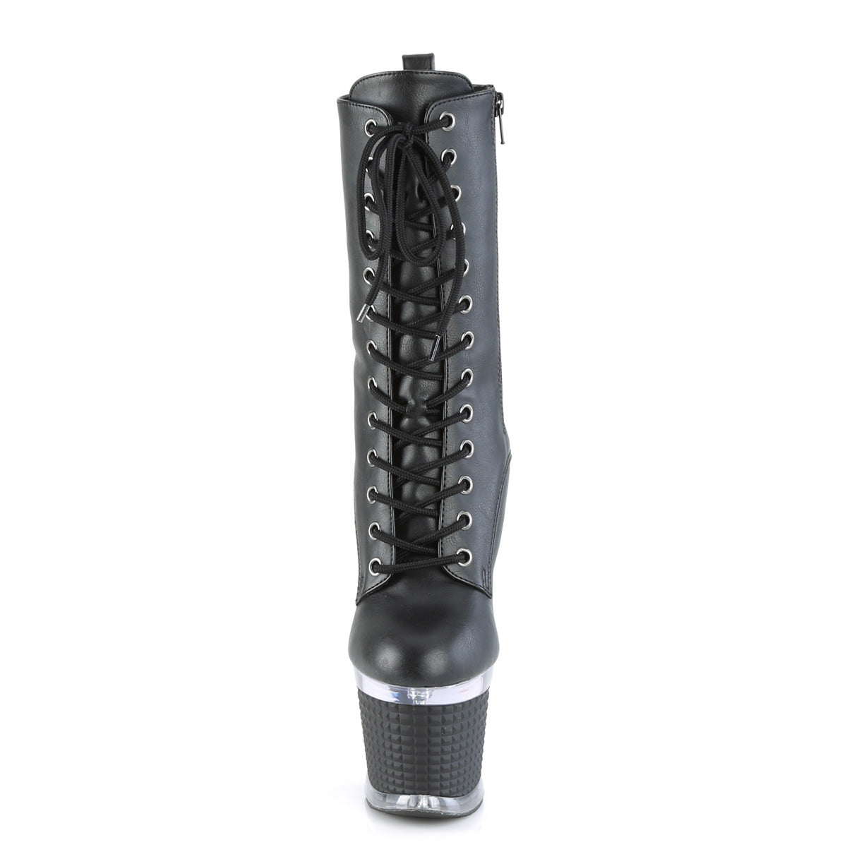 Pleaser Stiefeletten SPECTATOR-1040 BLK Faux Leder / CLR-BLK Matte