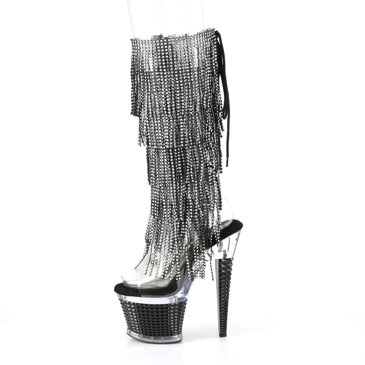 Pleaser Stiefeletten SPECTATOR-2017RSF CLR-BLK / CLR-BLK