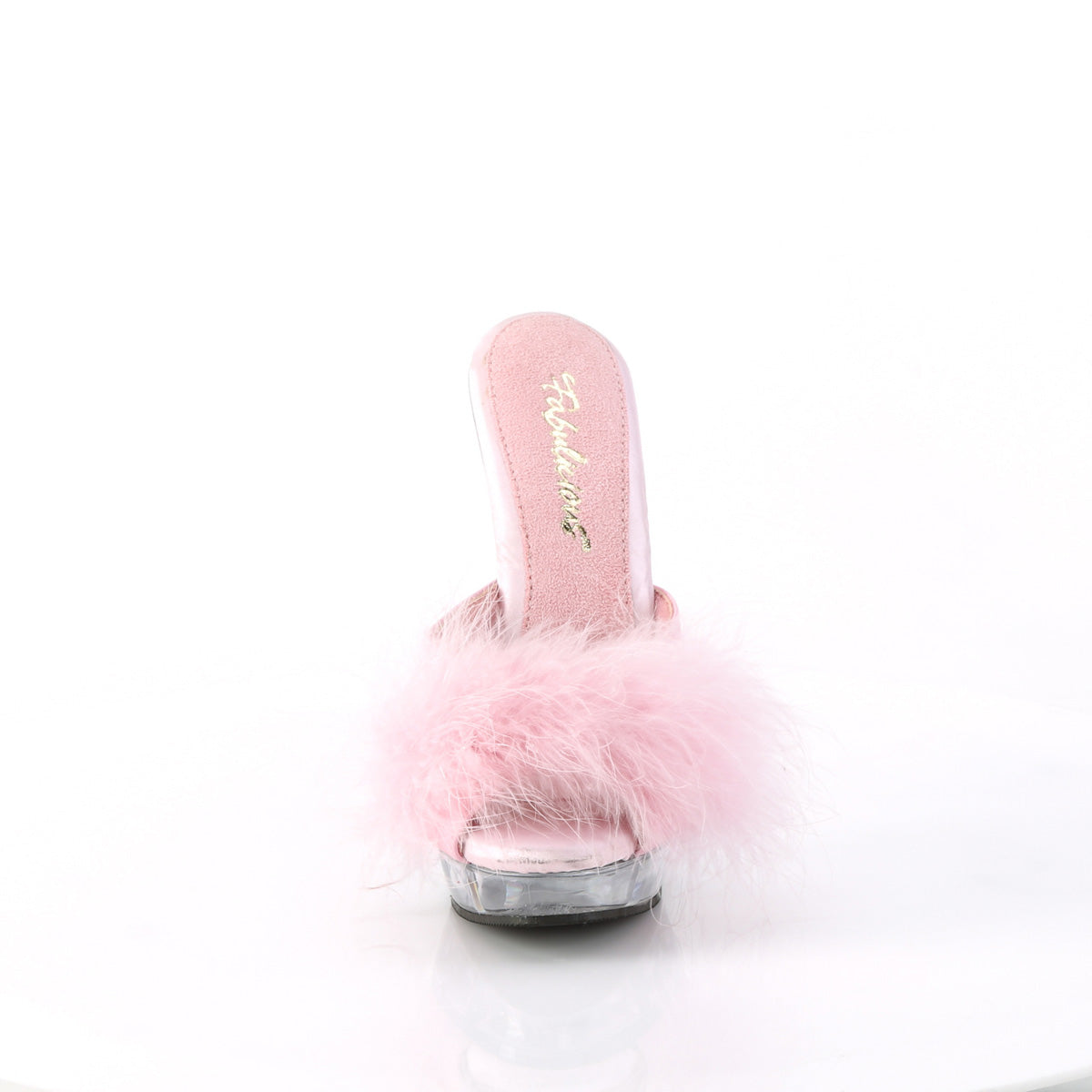Fabulicious Sandalen SULTRY-601f B. Rosa PU-Marabou Fur / CLR