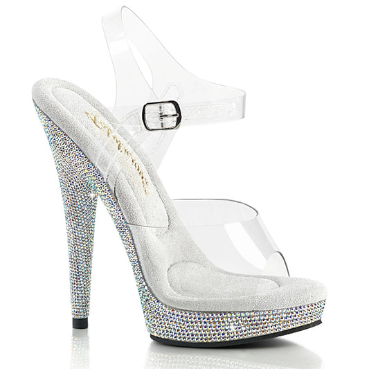 Fabulicious  Sandalen SULTRY-608DM CLR / SLV Multi Rs