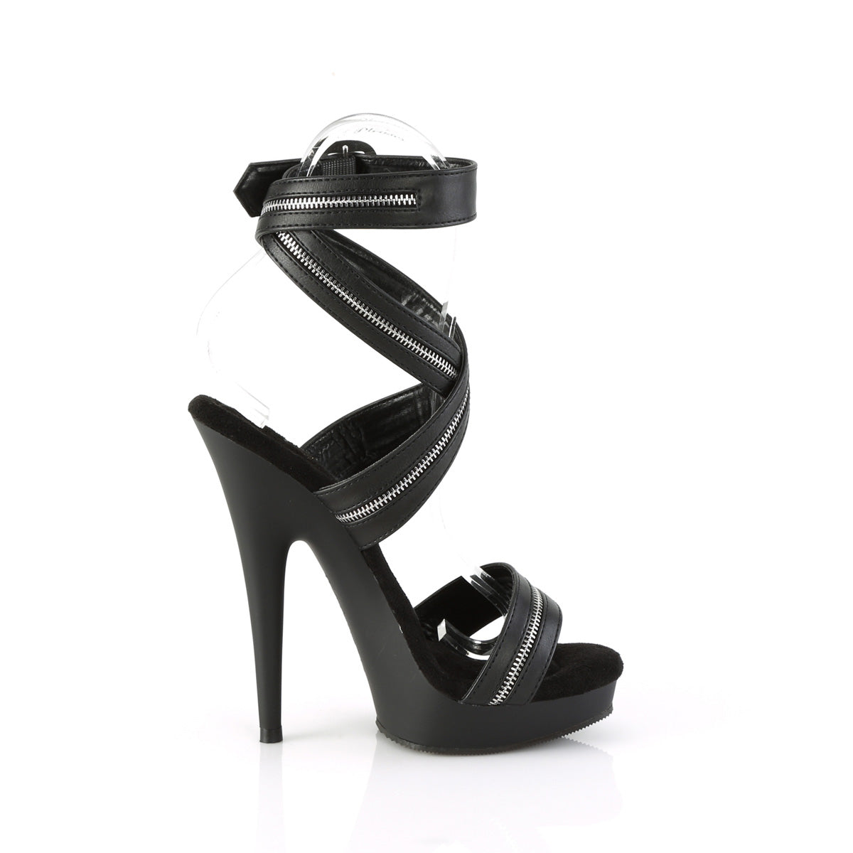 Fabulicious Pumps SULTRY-619 BLK Faux Leder / BLK Matte