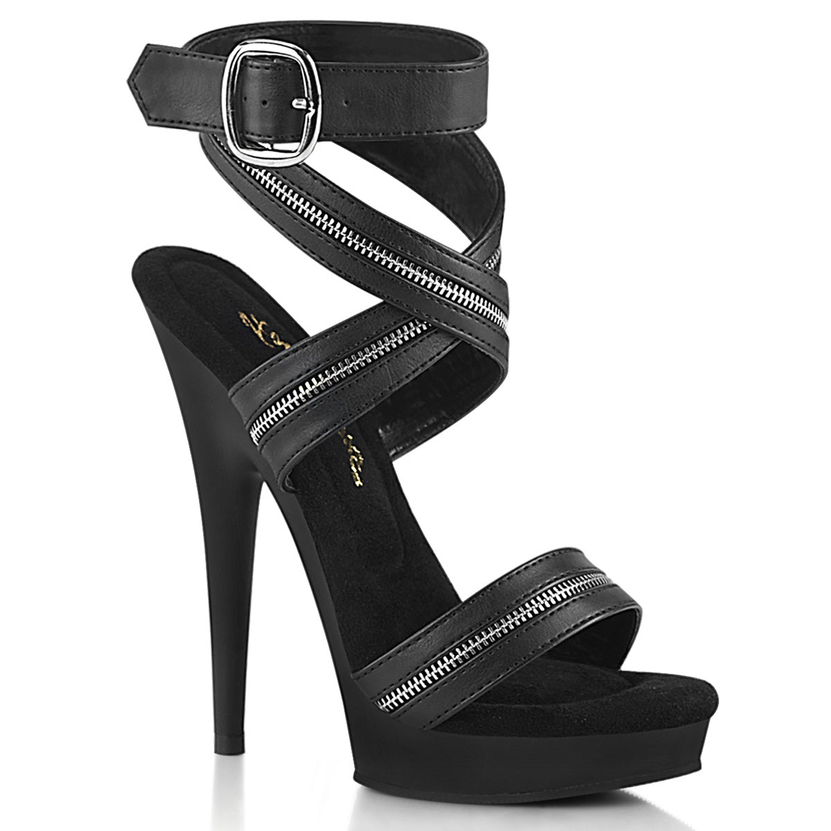 Fabulicious Pumps SULTRY-619 BLK Faux Leder / BLK Matte