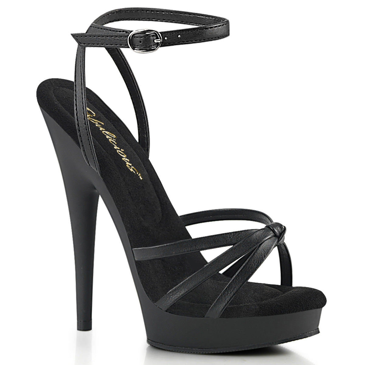 Fabulicious Pumps SULTRY-638 BLK Faux Leder / BLK Matte