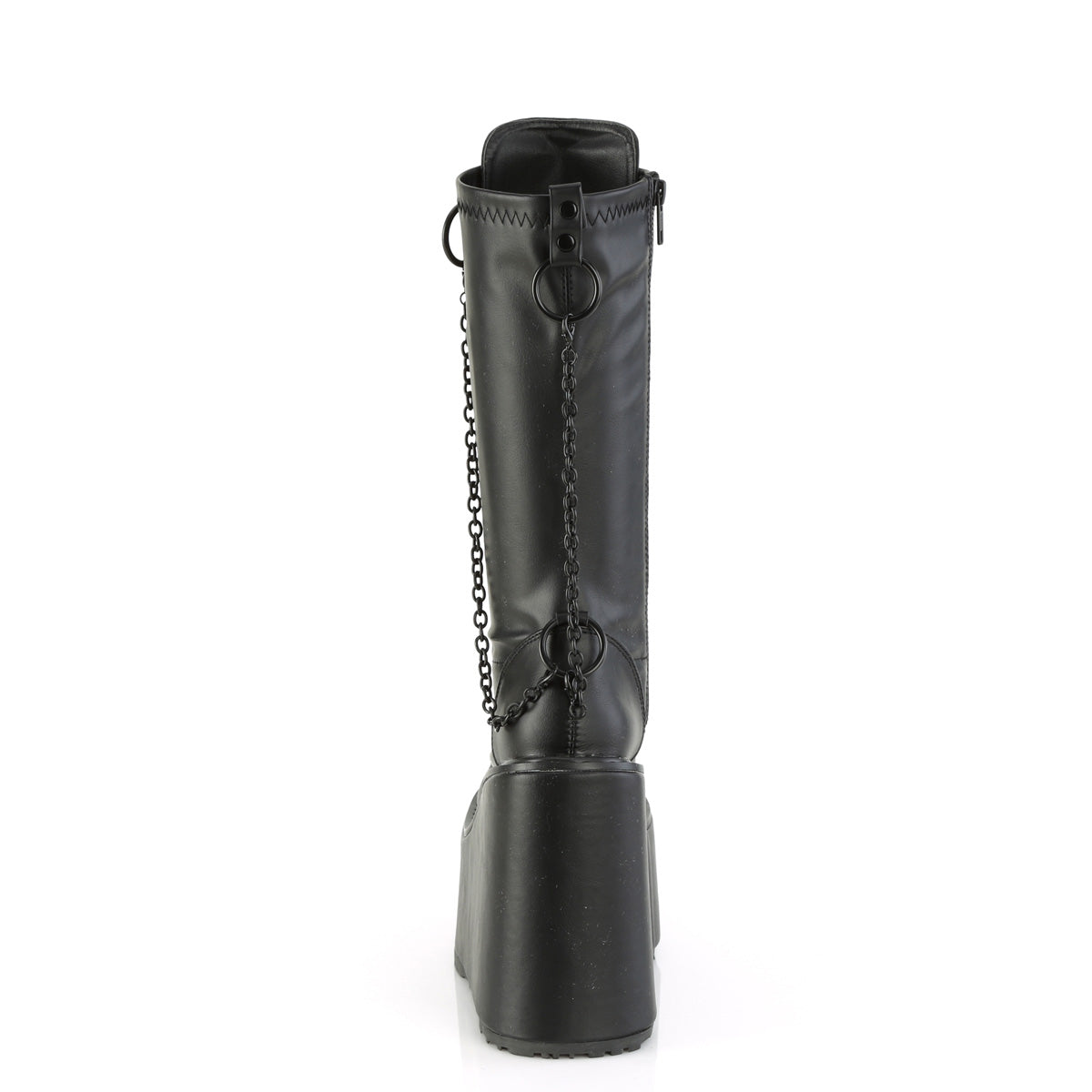 DemoniaCult Stiefel SWING-150 BLK Stretch Vegan Leder