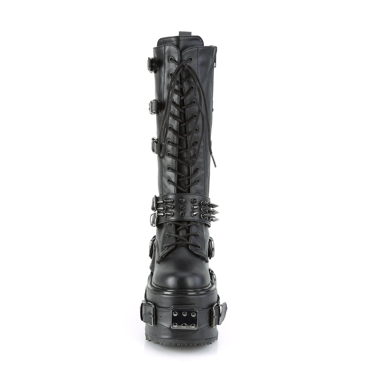 DemoniaCult Frauenstiefel SWING-327 BLK Vegan Leder