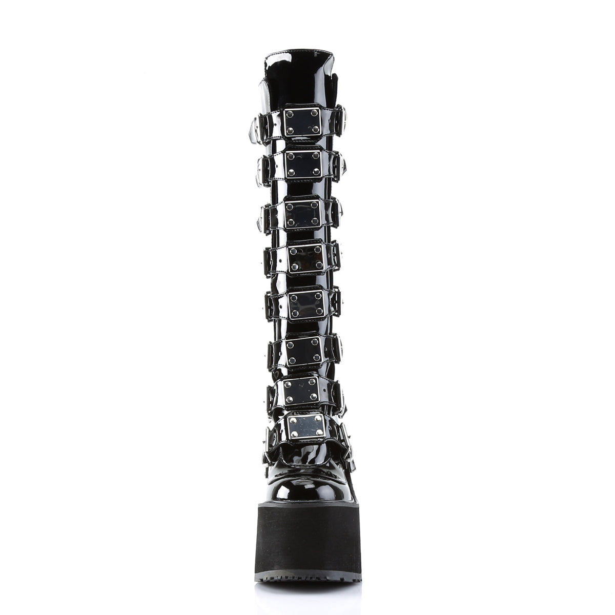DemoniaCult Frauenstiefel SWING-815 BLK Pat