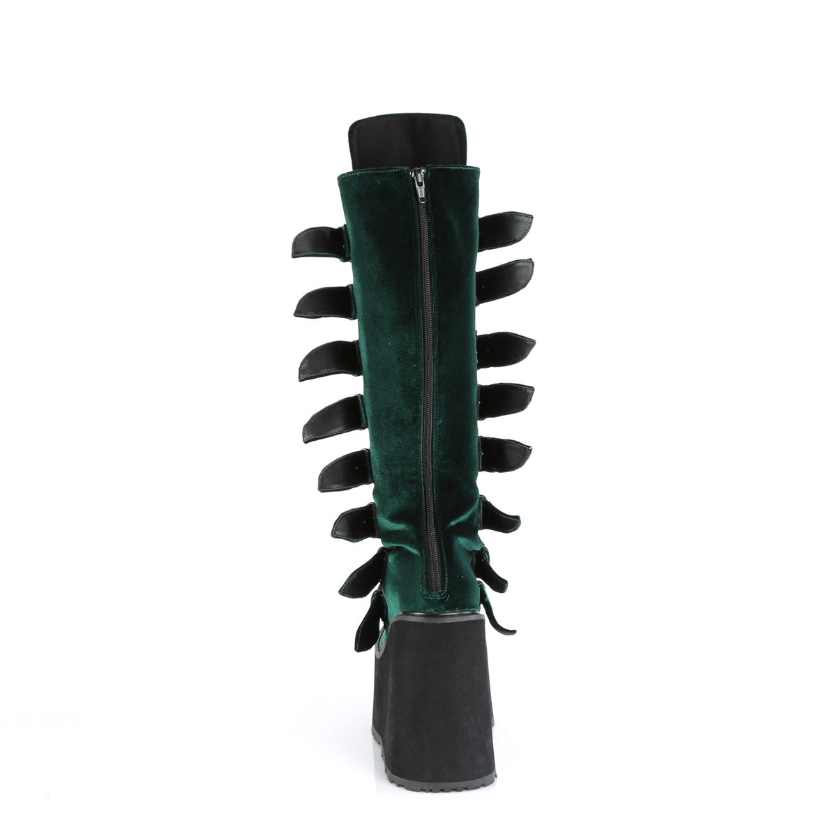 DemoniaCult Stiefel SWING-815 Emerald Velvet