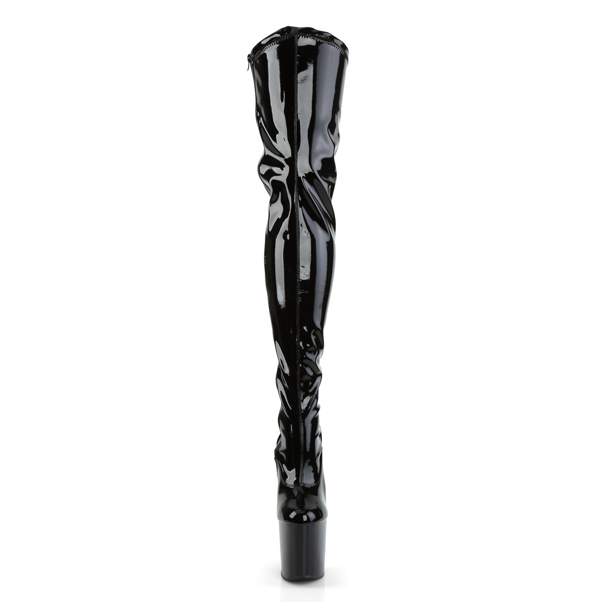 Pleaser Damen TABOO-3000 BLK str Pat/Blk