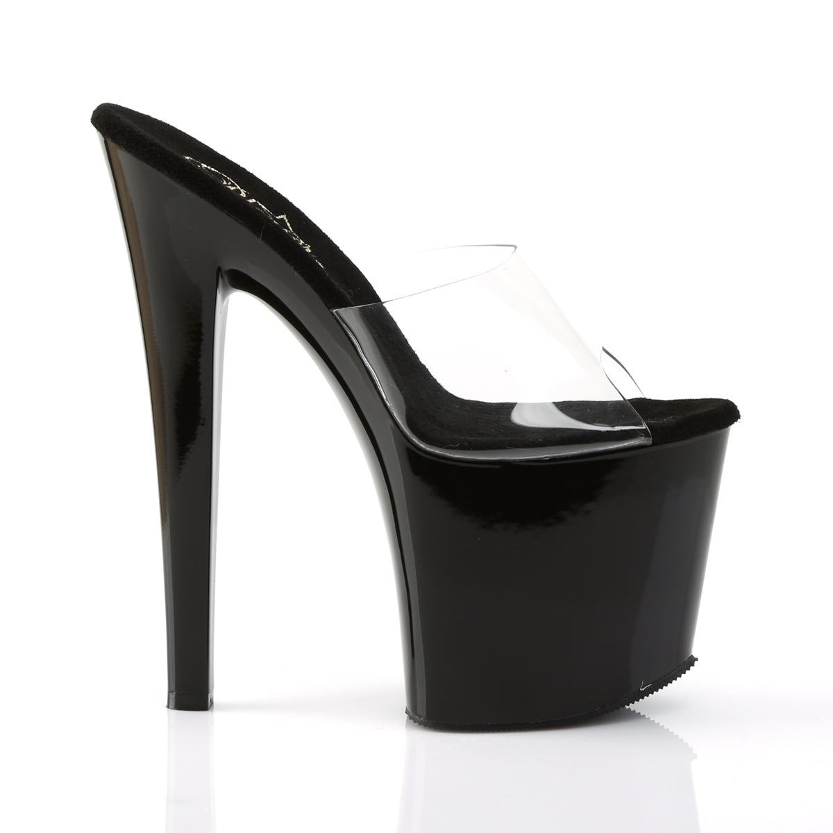 Pleaser Damen Sandalen TABOO-701 CLR / BLK