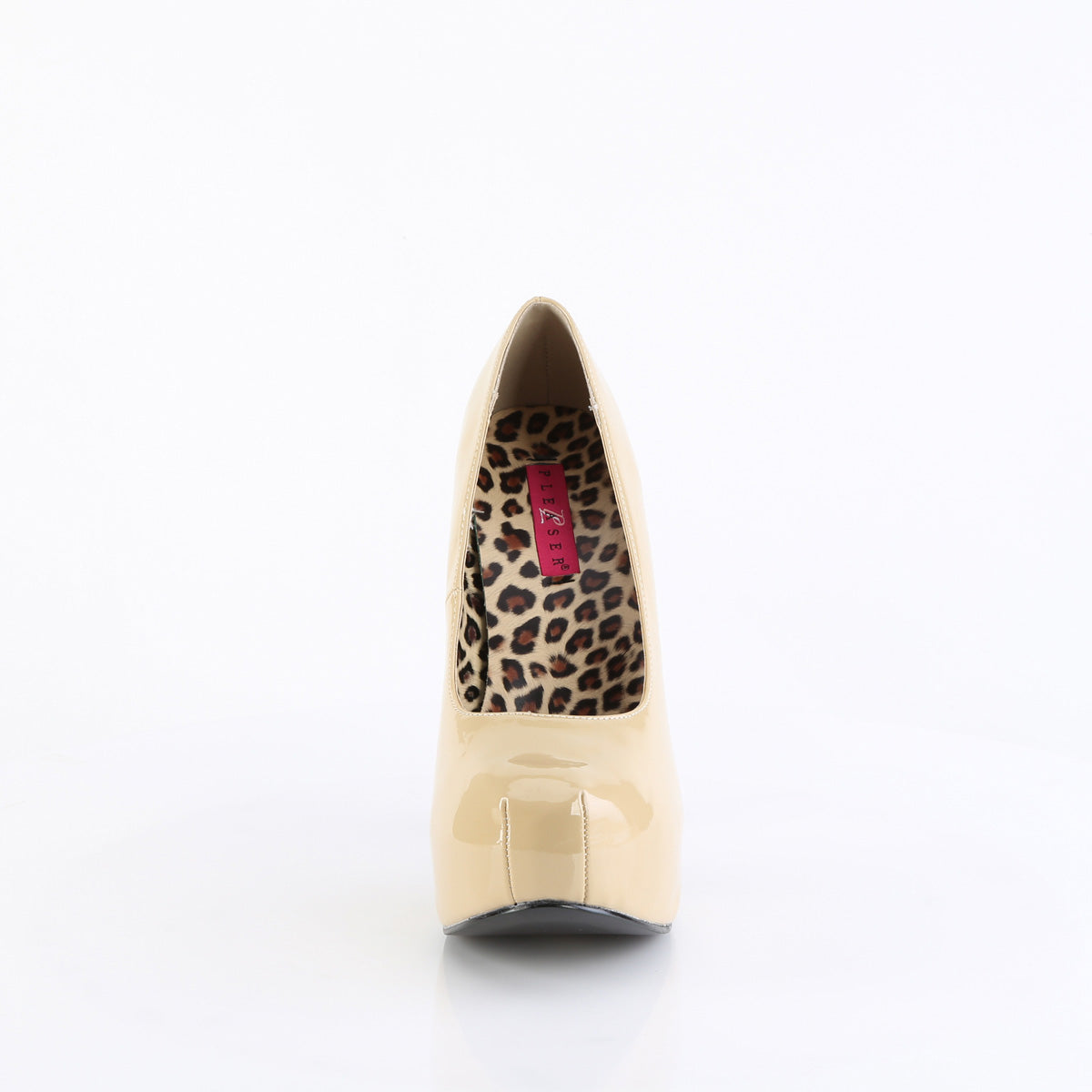 Pleaser Pink Label Frauenpumpen TEEZE-06W Creme Pat.