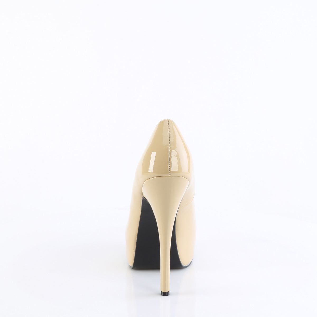Pleaser Pink Label Frauenpumpen TEEZE-06W Creme Pat.