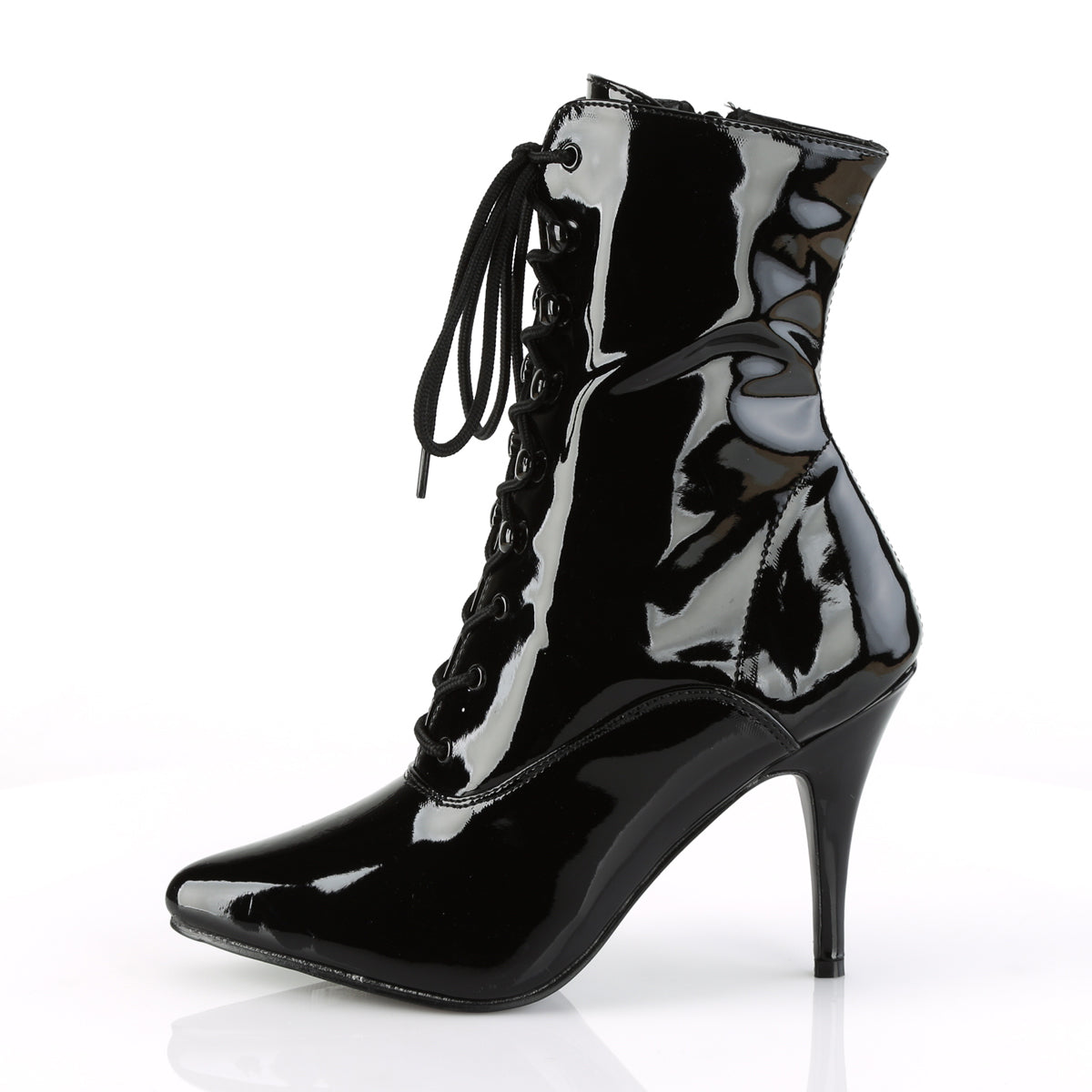 Pleaser Damen Knöchelstiefel VANITY-1020 BLK Pat.