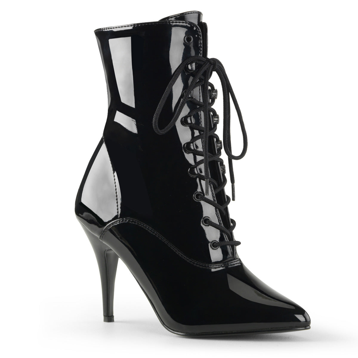 Pleaser Damen Knöchelstiefel VANITY-1020 BLK Pat.