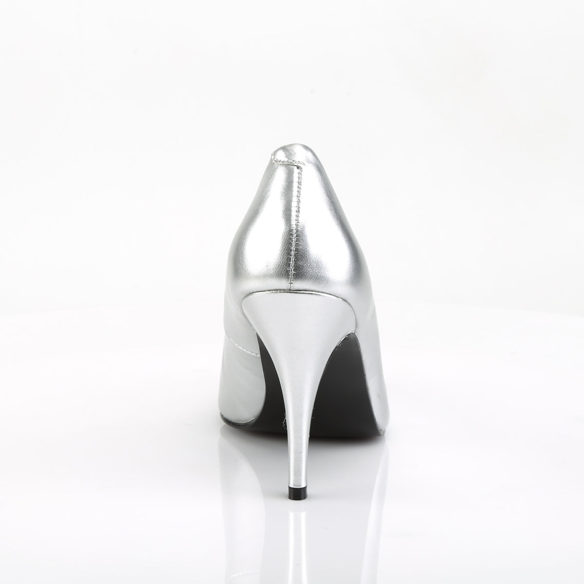 Pleaser Frauenpumpen VANITY-420 SLV Faux Leder