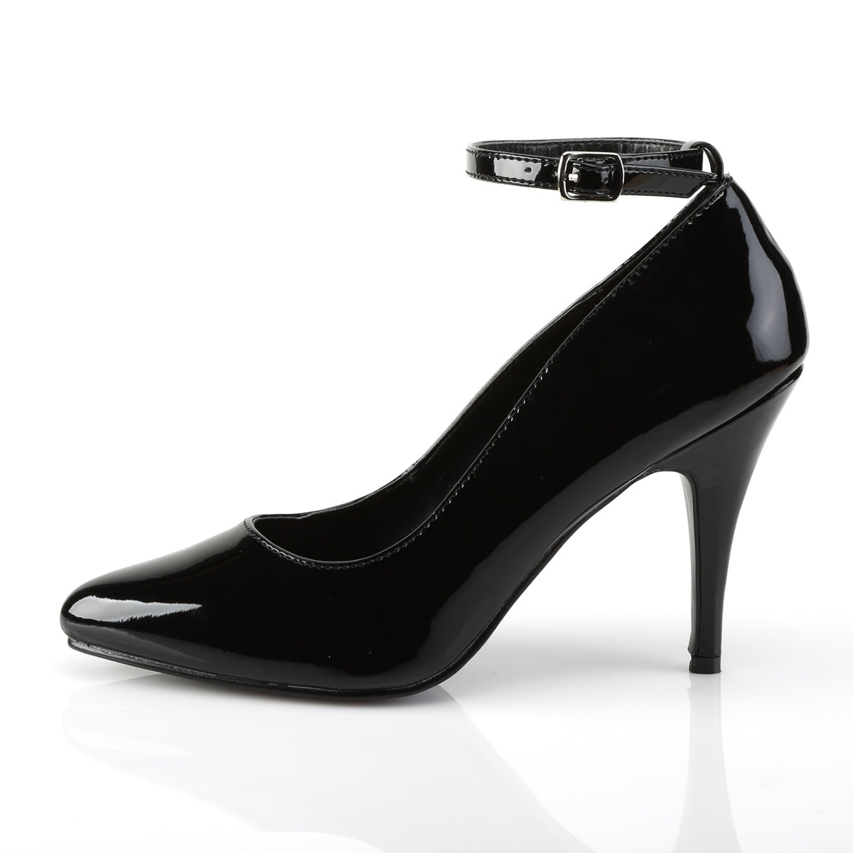 Pleaser Frauenpumpen VANITY-431 BLK Pat.