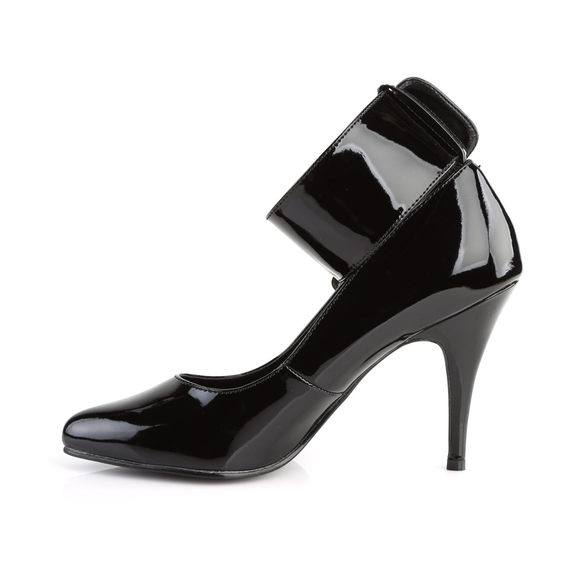 Pleaser Frauenpumpen VANITY-434 BLK Pat.