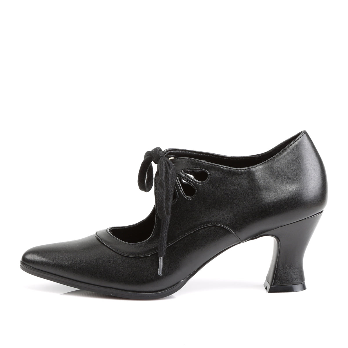 Funtasma Damen Knöchelstiefel VICTORIAN-03 BLK PU.