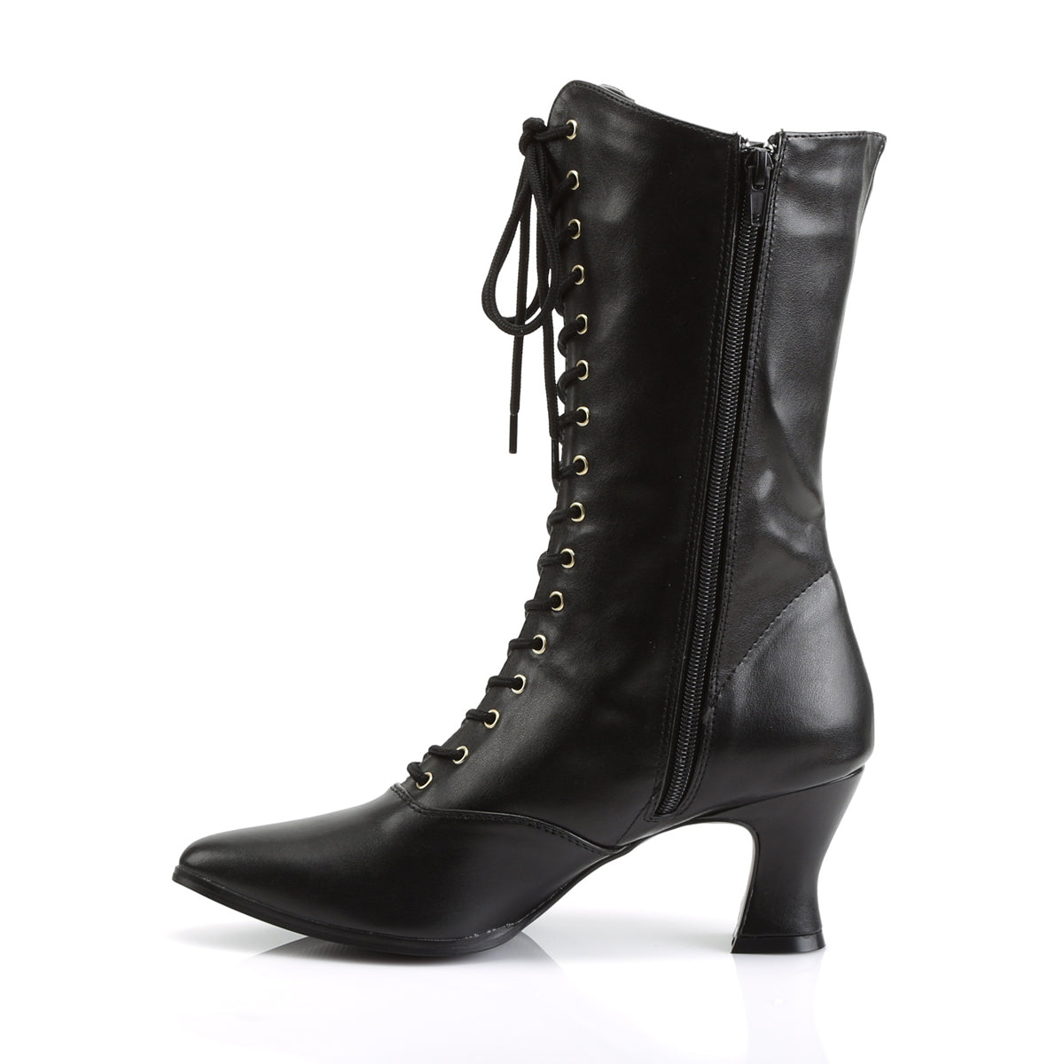 Funtasma Damen Knöchelstiefel VICTORIAN-120 BLK PU.