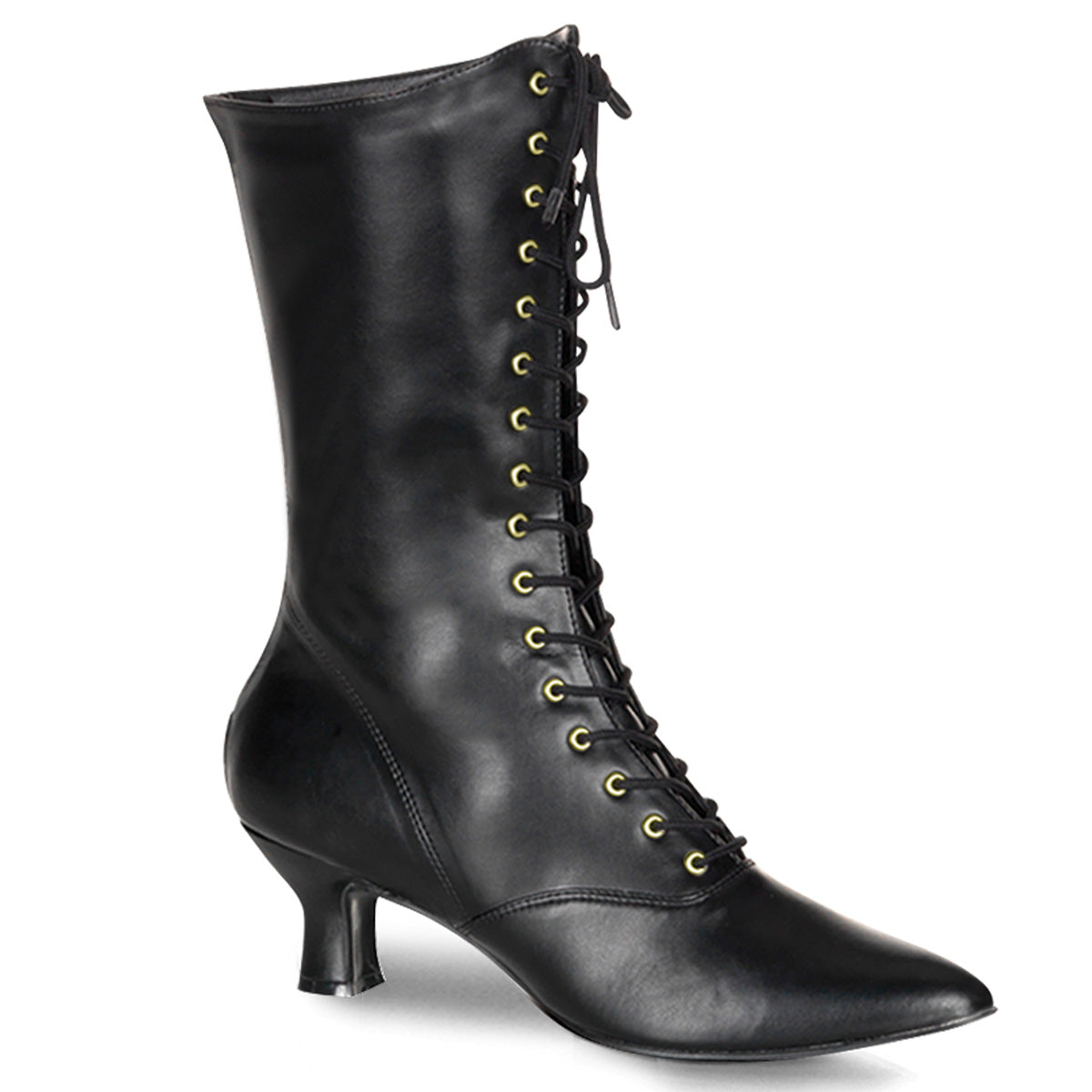 Funtasma Damen Knöchelstiefel VICTORIAN-120 BLK PU.