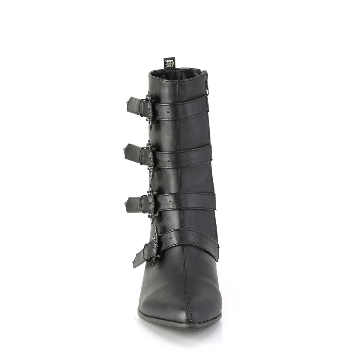 DemoniaCult Mens Boots WARLOCK-110-B Blk Vegan Leather